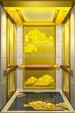 轿厢-007生产钛金色不锈钢电梯花纹板 销售不锈钢压纹橱柜面板